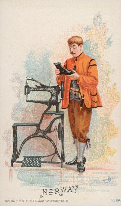 Machine à coudre, Norvège - American School